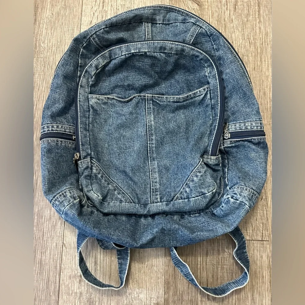 Denim Backpack - Picture 2 of 10